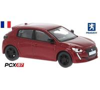 Peugeot 208 II (Phase I - 2019) rouge elixir- Gamme PCX87 - Echelle 1/87 - HO