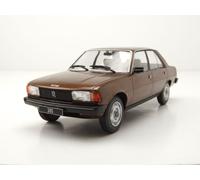 Peugeot 305 1977 Brun Métallique Modèle Réduit 1:24 Whitebox