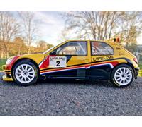 Peugeot 306 maxi LifeliveT.Neuville ,Solido 1/18eme ,neuve, longueur 22cm, métal