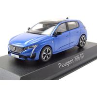 PEUGEOT 308 GT 2021 Vertigo Blue NOREV 1/43 Réf 473933