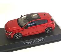 Peugeot 308 GT 2021, Rouge Métallique, 1:43 NOREV