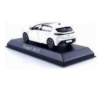 PEUGEOT 308 GT de 2021 Blanc Perlé Voiture de Collection NOREV 1/43