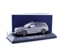 Peugeot 308 SW GT / break de 2021 Gris Platinium au 1/43 de NOREV 473936