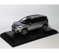 Peugeot 5008 GT de 2016 au 1/43 de NOREV 473894 Gris Artense