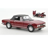 Peugeot 504 Cabriolet 1969 Andalou Rouge 1:18 Model 184818 Norev