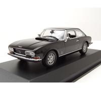 Peugeot 504 Coupé 1976 Anthracite Maquette de Voiture 1:43 Maxichamps