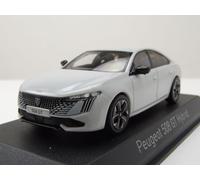 Norev Modèle réduit Peugeot 508 GT Hybrid 2023 1:43 Blanc Okenite