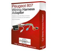 Peugeot 807 CD Radio Câblage adaptateur stéréo plomb Loom ISO CONVERTISSEUR Câble