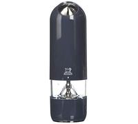 Peugeot Alaska Duo de moulins à poivre et à sel électriques avec éclairage, Mouture du poivre réglable, Taille : 17 cm, ABS, Gris quartz, 2/28503