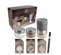 Coffret Maestro Sel graphite light + 3 sels (Kalahari, Rose des Andes, Mélange Fraîcheur)