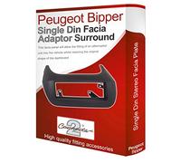 Peugeot Bipper stéréo Adaptateur de façade d'autoradio CD PaNNEAU DE GARNITURE DE CADRE DE PLAQUE