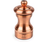 PEUGEOT - Bistrot Chef Cuivre - Duo Moulin à Poivre + Moulin à Sel 10 cm - Réglage Classique - en Cuivre Revalorisé Labellisé PEFC - Fabrication Française