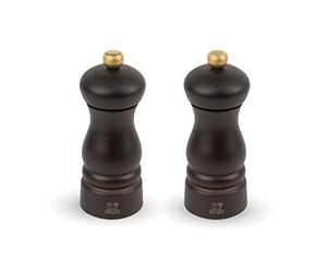 Peugeot - Clermont Duo moulins Poivre et Sel bois chocolat 13 cm