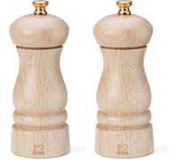Peugeot - Clermont Duo moulins Poivre et Sel bois naturel 13 cm Beige