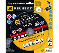 Peugeot Disque de découpe pour métaux 180 mm pour ENERGYCut 180MC Tronçonneuse à métaux 180/185 mm 1280 W