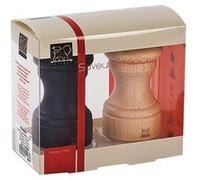 Moulin à poivre & Moulin à sel - Peugeot - Bistro 10cm - Bois chocolat - Bois naturel