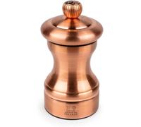 PEUGEOT - Duo de Moulin à Poivre + Moulin à Sel Bistro Chef 10 cm - Réglage Classique - En Inox - Fabrication Française - Coloris Cuivré