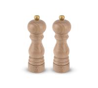 Paris U'select Duo De Moulins À Poivre Et À Sel Manuels En Bois, U'select, Naturel, 18cm - 7in
