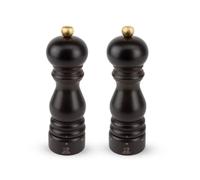 Paris u'Select Duo de moulins à poivre et à sel manuels en bois, u'Select, chocolat, 18cm - 7in Peugeot