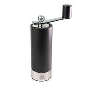 Peugeot Isen Moulin à sel à manivelle, Réglage mouture U'Select, Couleur : Noir mat, Taille : 18 cm, Matière : Bois/Inox, 37765