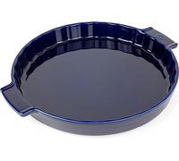 Peugeot - Moule à Tarte en céramique 30 cm - Garanti 10 - Fabrication Française - Coloris Bleu