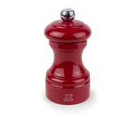 PEUGEOT - Moulin à Poivre Bistro 10 cm - Réglage Classique - En Bois Labellisé PEFC - Fabrication Française - Coloris Laqué Rouge Passion