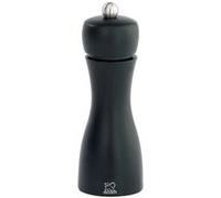 Peugeot Moulin à poivre Tahiti 15 cm – Réglage classique – Bois PEFC – Fabrication française – Noir mat