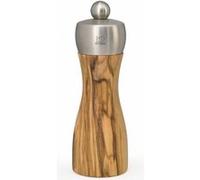 Peugeot - Moulin à poivre manuel en bois d'olivier et inox 15cm Inox G