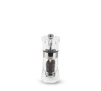 PEUGEOT - Moulin à Poivre Oslo 14 cm - Réglage Classique - En Acryl et Inox - Fabrication Française - Coloris Transparent