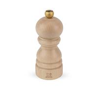 PEUGEOT - Moulin à Poivre Paris 12 cm - Réglage Classique - En Bois Labellisé PEFC - Fabrication Française - Coloris Naturel