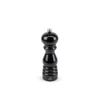 PEUGEOT - Moulin à Poivre Paris 18 cm - Réglage Classique - En Bois Labellisé PEFC - Fabrication Française - Coloris Laqué Noir