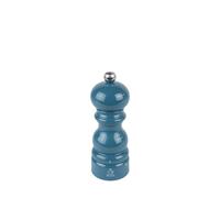 PEUGEOT - Moulin à Poivre Paris u'Select 15 cm - 6 Réglages de Moutures Prédéfinies - En Bois Labellisé PEFC - Fabrication Française - Coloris Laqué Bleu Pacifique