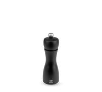Peugeot Moulin à poivre Tahiti 15 cm – Réglage classique – Bois PEFC – Fabrication française – Noir mat