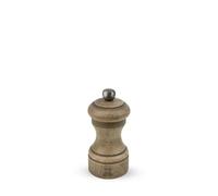 PEUGEOT - Moulin à Sel Bistro 10 cm - Réglage Classique - Coloris Antique | Innovation Sel Glace, Mécanisme Zirlion - En Bois Labellisé PEFC - Fabrication Française