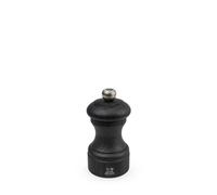 PEUGEOT - Moulin à Sel Bistro 10 cm + Sel Gemme Inclus - Réglage Classique - En Bois Labellisé PEFC - Fabrication Française - Coloris Graphite