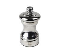 PEUGEOT - Moulin à Sel Bistro Chef 10 cm - Réglage Classique - Innovation Sel Glace, Mécanisme Zirlion - En Inox brillant - Fabrication Française - Coloris Miroir
