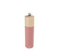 PEUGEOT - Moulin à Sel Boreal 21 cm - Réglage Classique - En Bois De Hêtre Labellisé PEFC - Fabrication Française - Coloris Rose Pétale