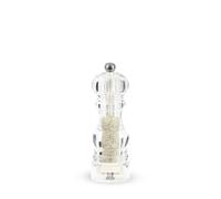 Peugeot Moulin à sel humide Nancy 18 cm – Zirlion zircone, hélice, corps transparent Acryl