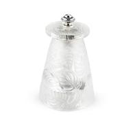 PEUGEOT - Moulin à Sel Lalique Manuel 10 cm - Réglage Classique - Cristal - Fabrication Française - Coloris Transparent