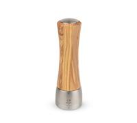 Peugeot Moulin à sel Madras Z 21 cm Olive wood-stainless steel