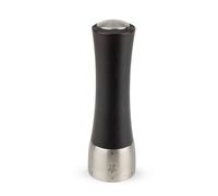 PEUGEOT - Moulin à Sel Madras u'Select 21 cm - 6 Réglages de Moutures Prédéfinies - Innovation Sel Glace, Mécanisme Zirlion - En Bois Labellisé PEFC et Inox - Fabrication Française - Coloris Chocolat