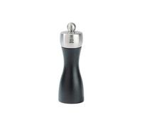 Peugeot - Moulin à sel manuel en bois et inox couleur noir 15 cm