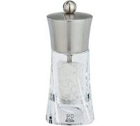 Peugeot - Moulin à sel manuel en inox et acryl 14 cm G