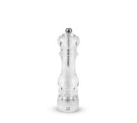 PEUGEOT - Moulin à Sel Nancy 22 cm - Réglage Classique - Transparent | Innovation Sel Glace, Mécanisme Zirlion - En Acryl - Fabrication Française
