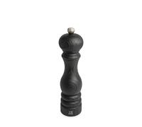 PEUGEOT - Moulin à Sel Paris Nature Black 22 cm + Sel Inclus - Réglage Classique - En Bois Revalorisé Labellisé PEFC - Fabrication Française - Coloris Noir