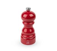 Peugeot Moulin à sel Paris u'Select manuel bois 12 cm laqué Rouge Passion Zirlion