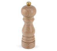 PEUGEOT - Moulin à Sel Paris u'Select 18 cm - 6 Réglages de Moutures Prédéfinies - En Bois Labellisé PEFC - Fabrication Française - Coloris Naturel, Beige