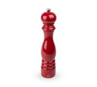 PEUGEOT - Moulin à Sel Paris u'Select 30 cm - 6 Réglages de Moutures - Innovation Sel Glace, Mécanisme Zirlion - En Bois Labellisé PEFC - Fabrication Française - Coloris Laqué Rouge Passion