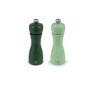 PEUGEOT Moulin à sel/poivre 2 p. TAHITI Air 15cm Hêtre/Bleu vert