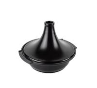 PEUGEOT - Plat à Tajine en Céramique - 30 cm - Compatible Tous Feux y compris Induction - Fabrication Française - Noir Satin